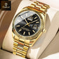 Men's Fashion Business Sports Quartz Watch - 30M Waterproof Luminous Calendar Timepiece