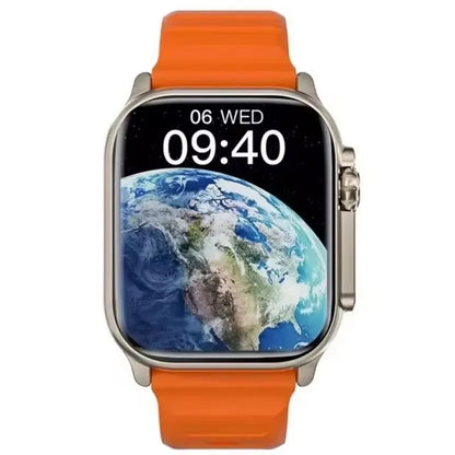 Strap Wise T900 Ultra 2 Smart Watch - 49mm AMOLED Display, Waterproof, Fitness Tracker, Bluetooth 5.0
