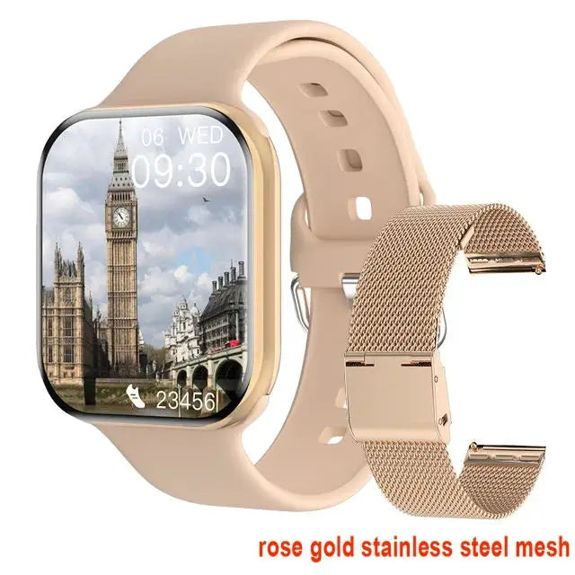 Strap Wise GPS Smart Watch Series 10 with Music, Bluetooth Calls, and Health Tracking