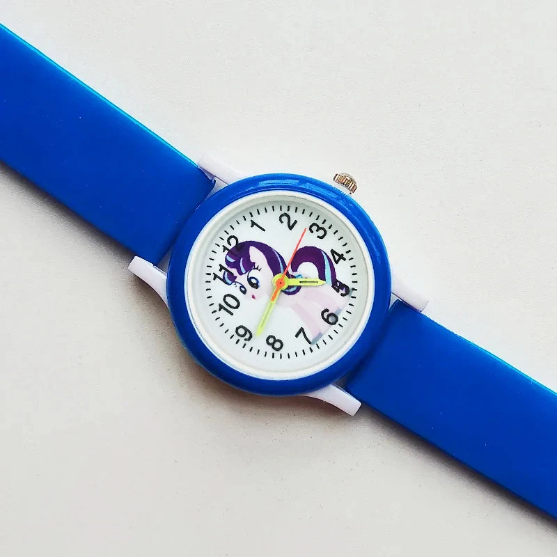 Colorful Silicone Strap Kids Quartz Watch – Perfect Birthday Gift