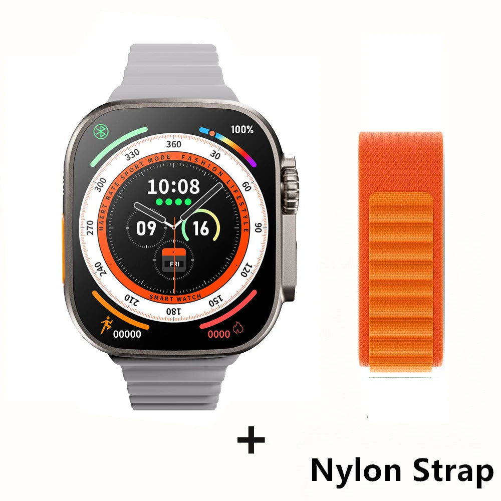 Strap Wise Ultra 10 Pro MAX Gen2 49mm Smartwatch with AMOLED Screen & Multi-Sport Tracking