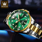 Classic Automatic Mechanical Men's Watch with Luminous Features and Waterproof Design