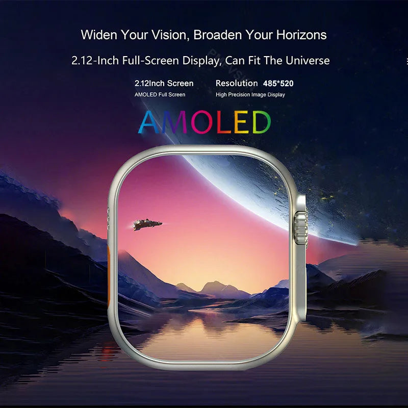 Strap Wise Ultra 10 Pro MAX Gen2 49mm Smartwatch with AMOLED Screen & Multi-Sport Tracking