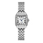 Luxury Square Ladies Quartz Watch with Alloy Strap