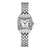 Luxury Square Ladies Quartz Watch with Alloy Strap