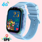 BOALZETD 4G Kids Smart Watch with GPS, HD Video Call, and SOS Features