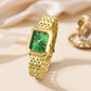 Luxury Alloy Strap Quartz Women's Wristwatch
