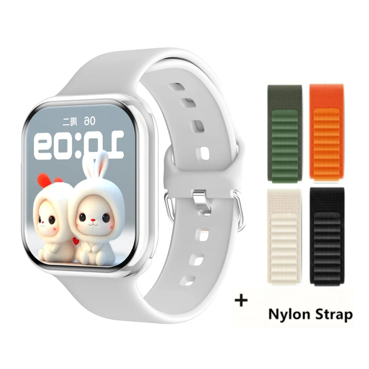Strap Wise GPS Smart Watch Series 10 with Music, Bluetooth Calls, and Health Tracking