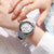 Student Fashion Quartz Watch for Kids - Sporty Transparent Silicone Design