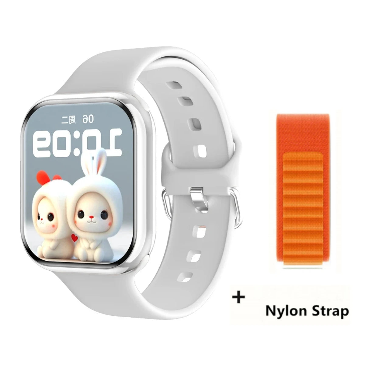 Strap Wise GPS Smart Watch Series 10 with Music, Bluetooth Calls, and Health Tracking