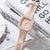 Cute Pink Square Quartz Watch for Women and Girls