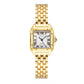 Light Luxury Gold Stainless Steel Fashion Quartz Watch for Women