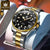 Classic Automatic Mechanical Men's Watch with Luminous Features and Waterproof Design