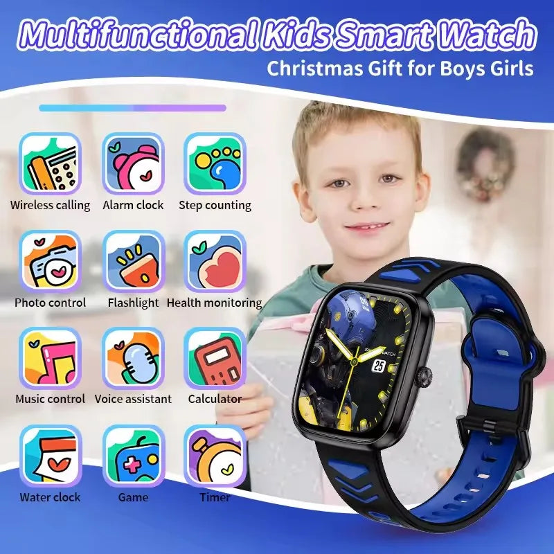 Kids Smartwatch with Pedometer and Wireless Calling