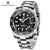 Luxury GMT Mechanical Wristwatch with Sapphire Glass and 100M Water Resistance