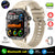 Strap Wise Military Smartwatch with GPS, Waterproof Fitness Tracker, and Bluetooth Calling