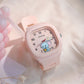 Trendy Kids Square Luminous Sports Watch in Multiple Colors