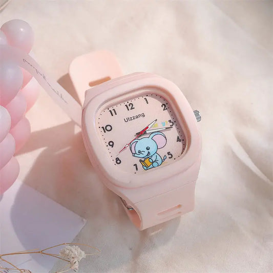 Trendy Kids Square Luminous Sports Watch in Multiple Colors