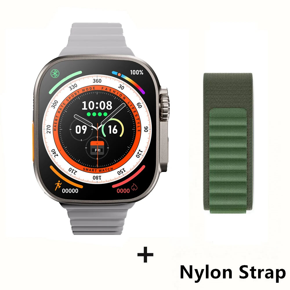 Strap Wise Ultra 10 Pro MAX Gen2 49mm Smartwatch with AMOLED Screen & Multi-Sport Tracking