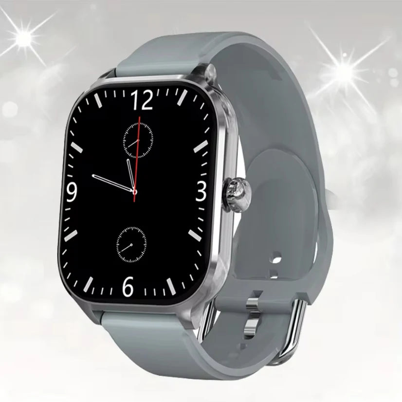 Strap Wise Blood Glucose Smart Watch with HD Screen and Heart Rate Monitoring