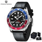 40MM Luxury Men’s Automatic GMT Mechanical Wristwatch with Waterproof Features