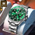 Classic Automatic Mechanical Men's Watch with Luminous Features and Waterproof Design