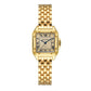 Luxury Ladies Quartz Watch with Calendar - Stainless Steel Bracelet