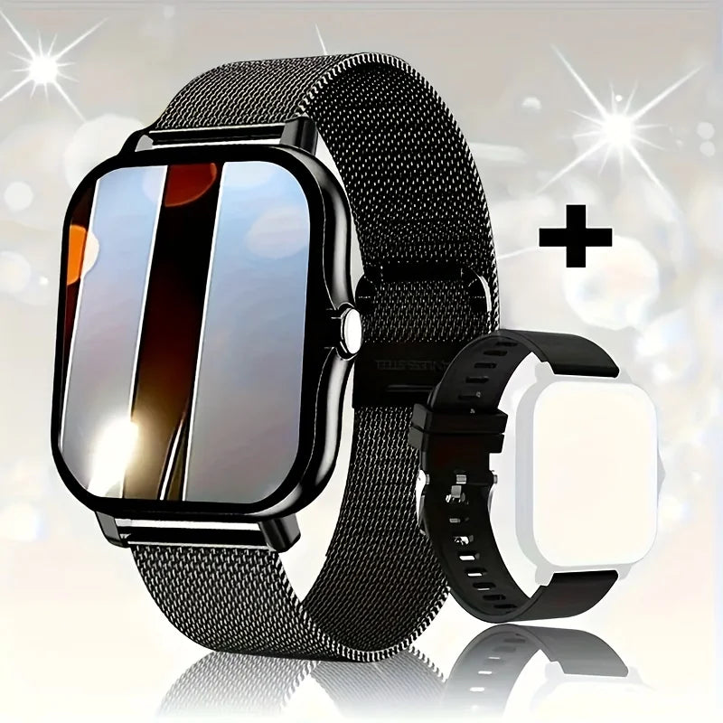 Strap Wise 100 Sport Mode Smart Watch with AI Voice Control