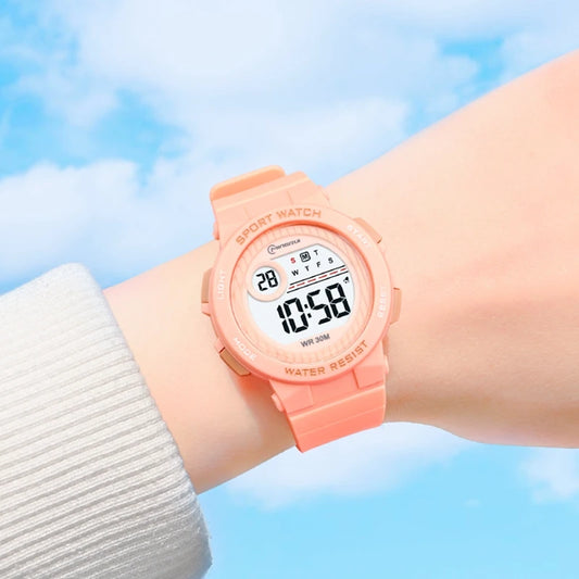 OHSEN Kids 30M Waterproof Digital Sport Watch with Stopwatch and Alarm