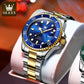 Classic Automatic Mechanical Men's Watch with Luminous Features and Waterproof Design