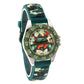 Cool Camouflage Silicone Strap Quartz Watch for Kids