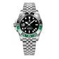 Luxury GMT Men’s Mechanical Wristwatch with Sapphire Glass and 100M Waterproof