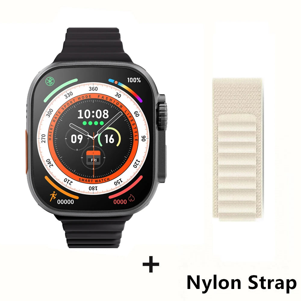 Strap Wise Ultra Smart Watch Series 10 with NFC, GPS, and Fitness Tracking