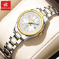 Luxury Gold Women's Waterproof Luminous Dress Watch