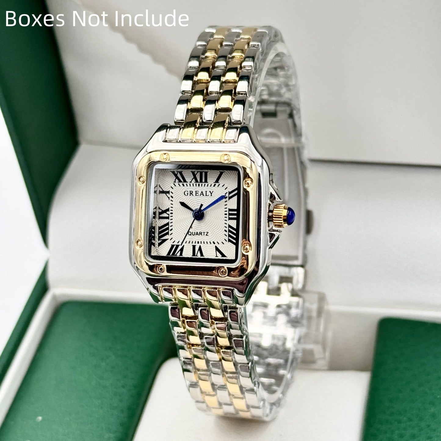 Light Luxury Women's Gold Stainless Steel Fashion Quartz Watch