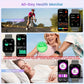 Strap Wise 100 Sport Mode Smart Watch with AI Voice Control