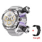 Strap Wise 2024 Smart Watch with TWS Bluetooth Earphones and HIFI Sound Quality