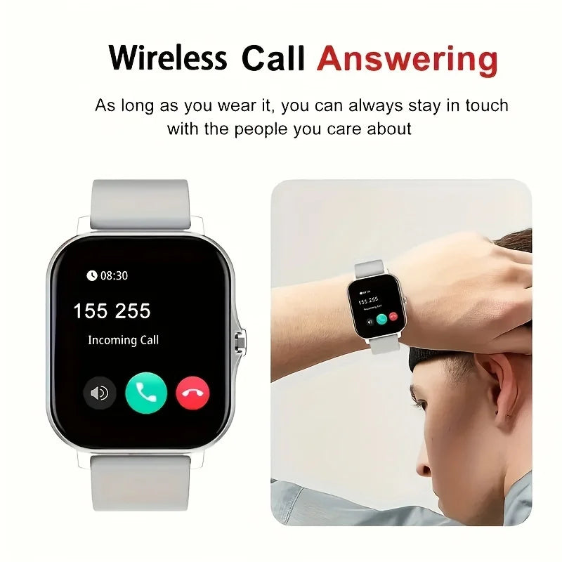 Strap Wise 100 Sport Mode Smart Watch with AI Voice Control
