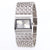 Luxury Casual Women's Square Full Diamond Bracelet Watch