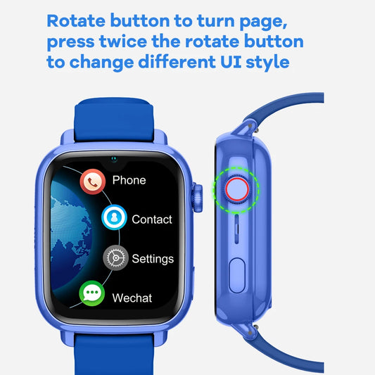 KGG 4G Smart Kids Watch with GPS, Video Call, and SOS功能