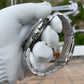 Automatic Dive Watch with White Date Background, 200M Waterproof, NH35 Movement