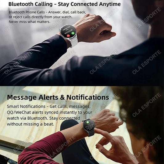 Strap Wise Smart Watch 7 Max - AMOLED Screen, Voice Call, GPS, Fitness Tracker