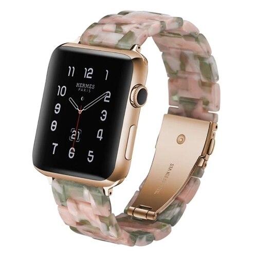 Echo Tortoise Stone Resin Apple Watch Band