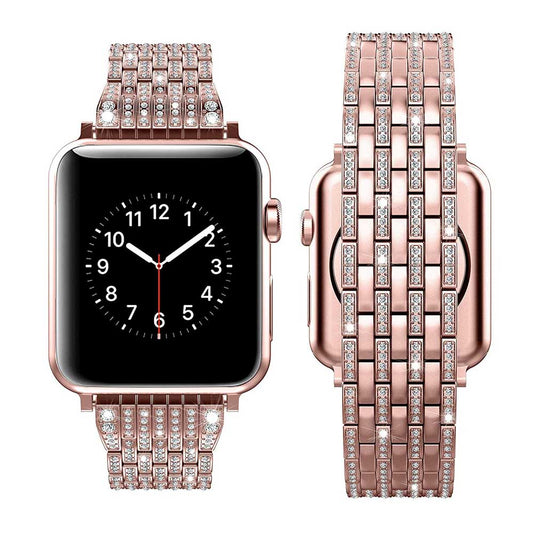 Gleamin Luxury Rhinestone Apple Watch Band